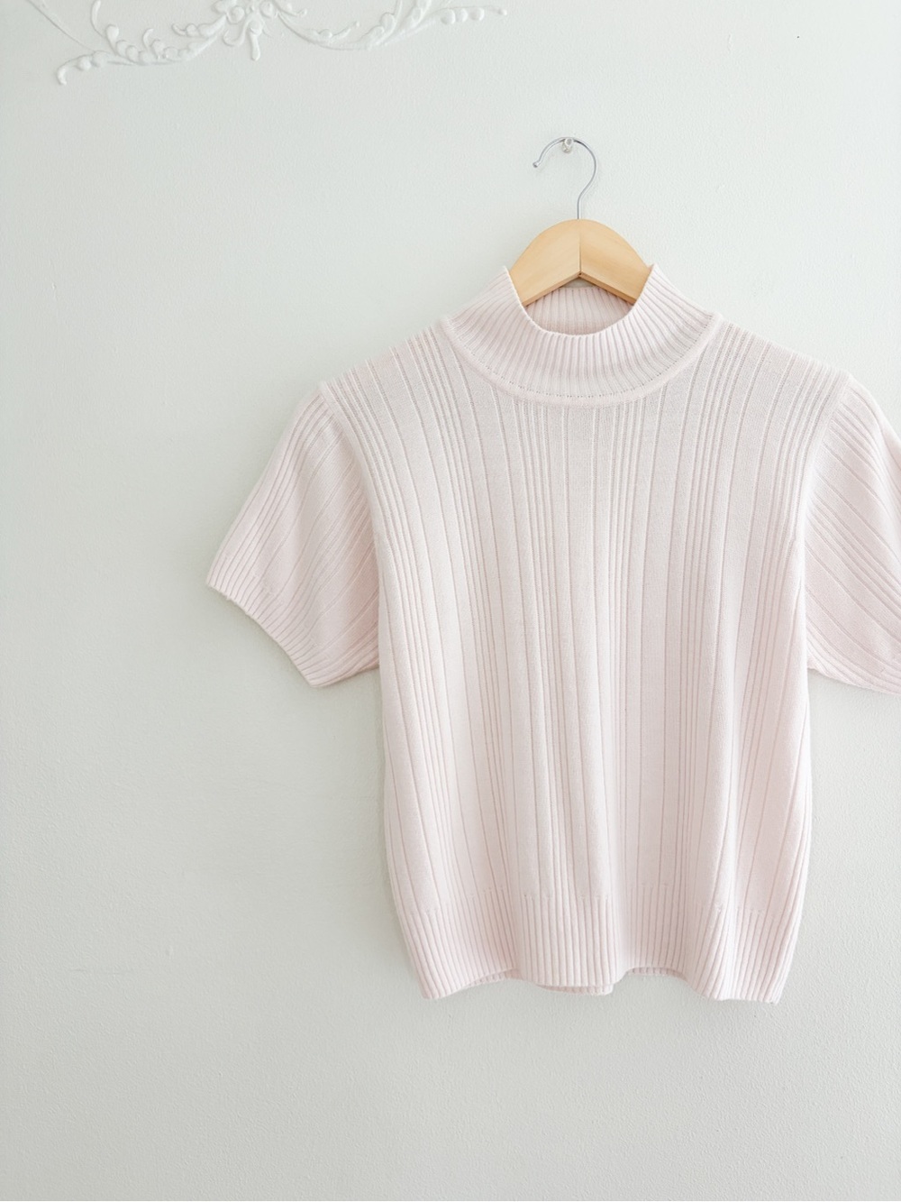 Vintage mockneck knit top - Picture 4 of 4